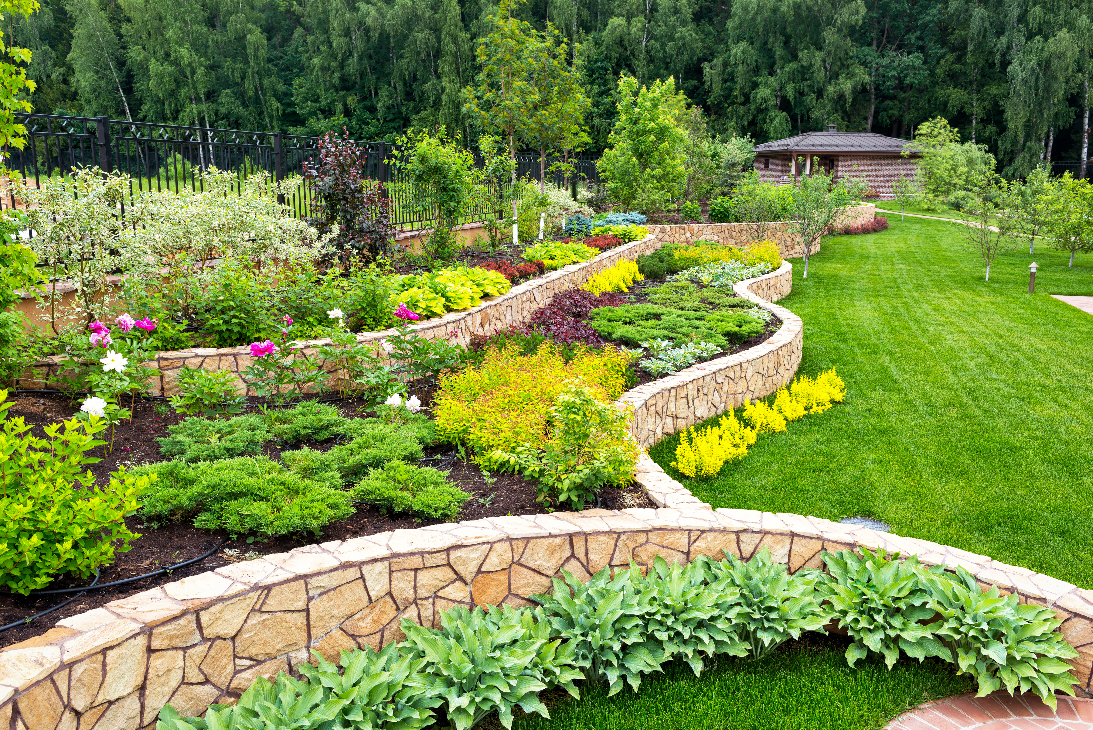 Landscape contractors store