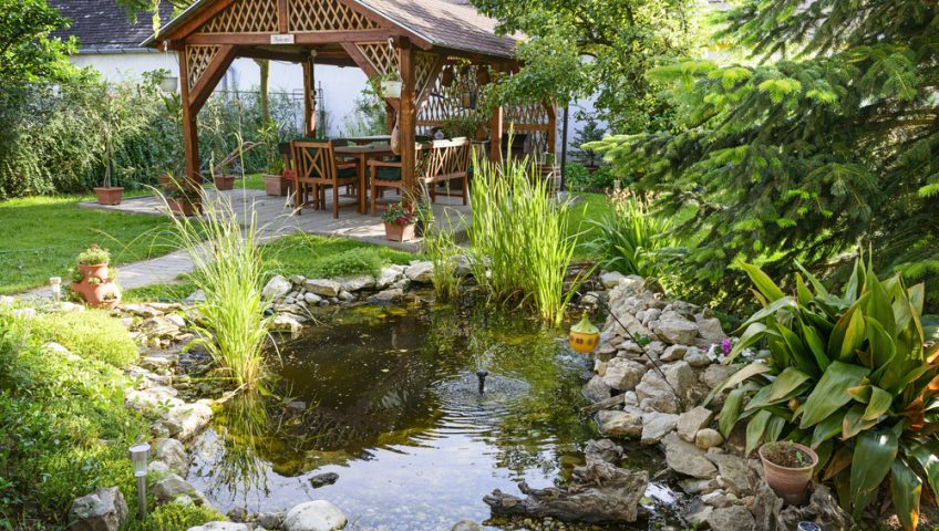 Landscaper in Sacramento, CA which has built a Zen Garden.