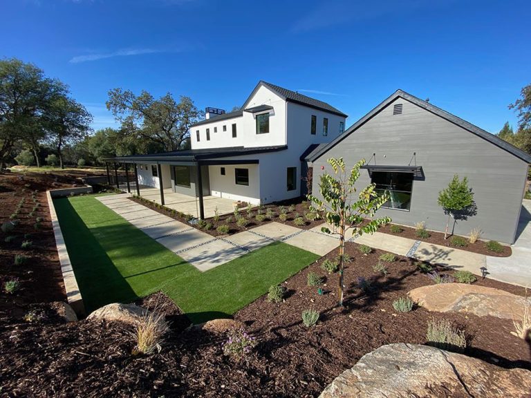 Residential landscape design in Newcastle, CA, by Aronson Landscape