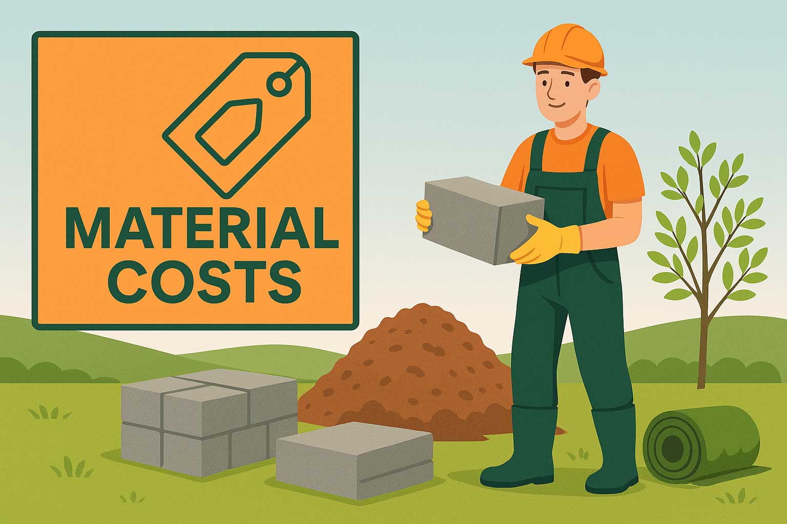 landscape Material Costs ROSEVILLE CALIFORNIA by Aronson landscape