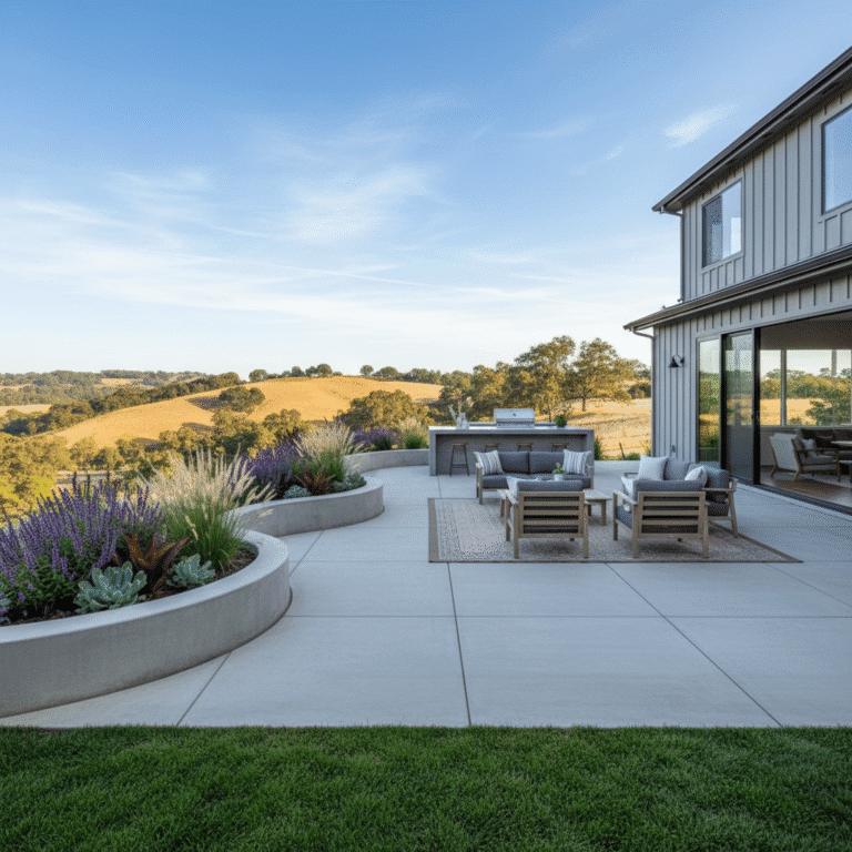 Concrete Patio Installation Newcastle CA