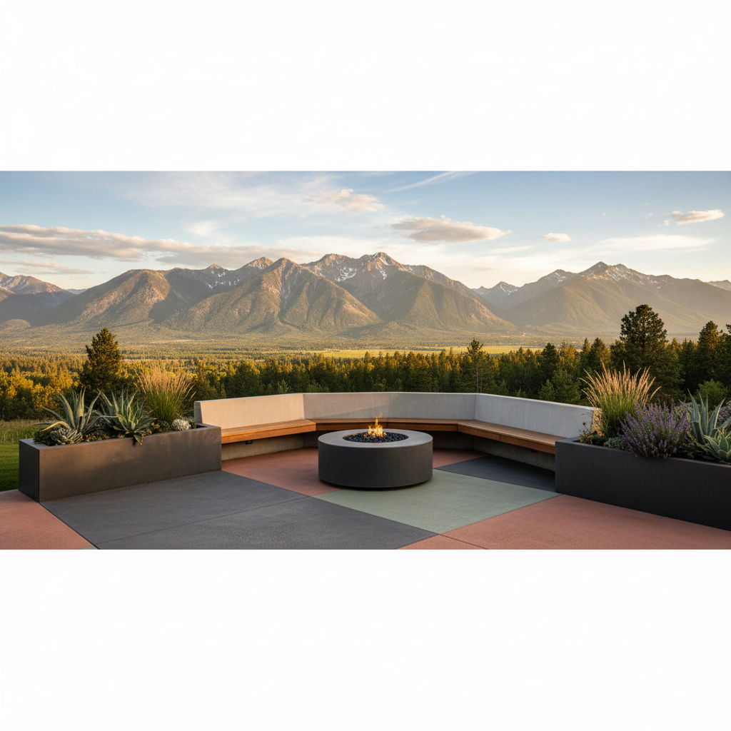 Read more about the article Custom Concrete Patio Design Ideas Placer County